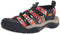 KEEN Men's Newport H2 Closed Toe Water Sandals, Groovy Orange/Navy, 8