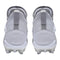 Nike Men's Alpha Menace Pro 2 Mid Football Cleat White/Black/Wolf Grey Size 11 M US