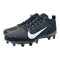 Nike Alpha Menace 2 Low Men's Football Cleats Black/Black-White CV6477-001 13.5