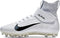 Nike Alpha Menace Elite 2 White-Black AO3374-101 Men's Football Cleats 13 US