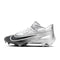 Nike Vapor Edge Elite 360 2 Men's Football Cleats (DA5457-003,Metallic Silver/Black-White) Size 13