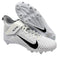 Nike Alpha Menace Pro 2 D White-Black CK4277-100 Men's Detachable Football Cleats 15 US