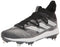 adidas Men's Adizero Afterburner 9 NWV Baseball Shoe, Black/White/Grey, 15