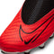 Nike Jr. Phantom GX Academy Big Kids' Multi-Ground Soccer Cleats (DD9546-600, Bright Crimson/White/University Red/Black) Size 4.5