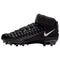 Nike Men's Force Savage Pro 2 Mid Football Cleats (13.5, Black/White)