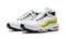 Nike Air Max 95 DQ3430 001 White/Green Apple Running Shoes Men 8.5