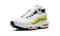 Nike Air Max 95 DQ3430 001 White/Green Apple Running Shoes Men 8.5