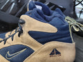 1998 Vintage Nike Caldera ACG Tan/Navy Blue Suede Hiking Boots 648021-441 Women 9.5 - SoldSneaker