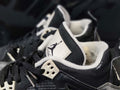 2013 Jordan Retro 4 FEAR Gray/Black Shoes 626970-030 GS Kid 6.5 Women 8 - SoldSneaker