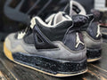 2013 Jordan Retro 4 FEAR Gray/Black Shoes 626970-030 GS Kid 6.5 Women 8 - SoldSneaker