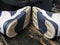 2015 Jordan Retro 5 White/Navy Blue/Gold Shoes 314339-135 PS Kid size 1