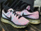 2015 Nike Air Max Flyknit Pink/Black Training Shoes 620659-104 Women 8.5