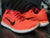 2015 Nike Free Run Flyknit Crimson Orange/Black Running Shoes 831069-600 Men 10.5