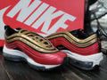 2019 Nike Air Max 97 Red/Gold Shoes CT1148 600 Women Mismate size 6/8 - SoldSneaker