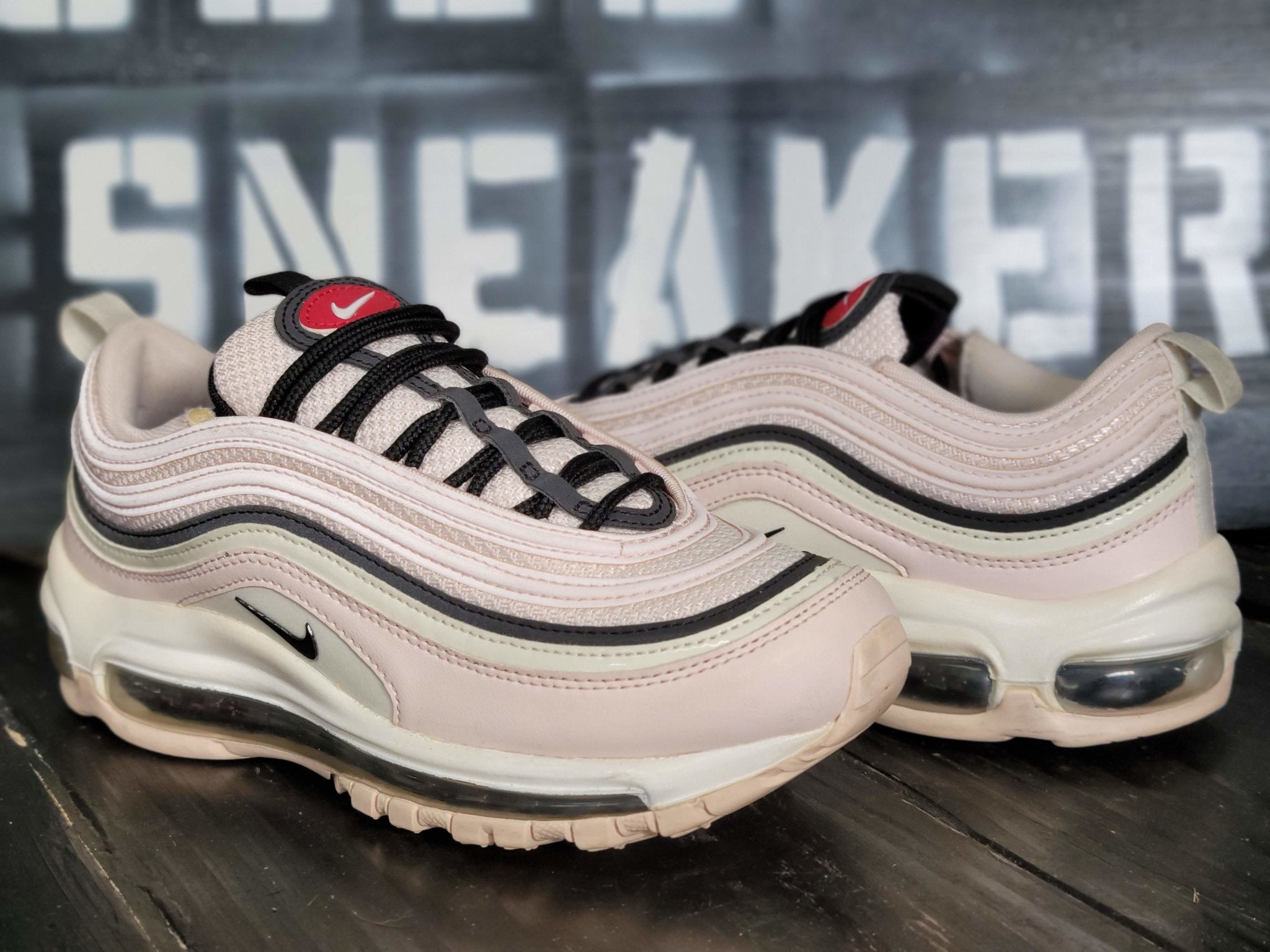 Nike air orders max 97 womens white and black