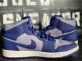 2021 Jordan 1 Mid SE Iron Purple/Blue Basketball Shoes DH7821-500 Women 10 Men 8.5 - SoldSneaker