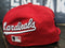 New Era 5950 Authentic St Louis Logo Wrap Red Bird Fitted Hat Men 7 1/4