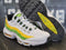 Nike Air Max 95 Brazil White/Green/Yellow Running Shoes DQ3429-100 Men 10