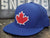New Era 5950 Authentic Toronto Blue Jays Blue Canada Fitted Hat Men 7 1/2