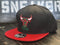 Mitchell & Ness Dynasty Chicago Bulls Black/Green/Red HWC Fitted Hat Men 8