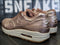 2014 Nike Air Max 1 Bronze Gold/White Running Trainers Shoes 644398-900 Women 8