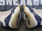 2017 Jordan Retro 11 Navy Blue Patent/White Basketball Shoes 378039-123 Kid 3Y