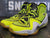 2013 Nike Air Max Penny V Highlight Yellow Basketball Shoe 628568-701 Men 11