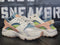 Nike Air Huarache SE Sail White/Orange/Blue Running Shoes DQ0117-100 Women 6.5