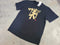 Adidas MUFC Manchester United Chinese Caligraphy Black/Gold T-Shirt Loose Men S