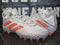 Adidas Freak Ultra Primeknit Boost White/Orange Football Cleats FX1300 Men 12.5