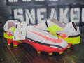Nike Phantom GT2 Academy Flyease FG White/Red Soccer Cleats DH9638-167 Men 12.5