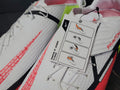 Nike Phantom GT2 Academy Flyease FG White/Red Soccer Cleats DH9638-167 Men 12.5