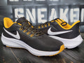 Nike Pegasus 39 Pittsburg Steelers Black/Yellow Run Shoes DR2059-001 Men 12