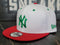 New Era 9Fifty NY Yankees x Mexico White/Green/Red Snapback Hat Men Adjustable