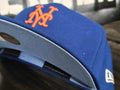 New Era 59Fifty Pop Sweat NY Mets 1986 World Series Blue Fitted Hat Men 7 3/4