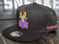 Mitchell & Ness Color Bomb Dynasty Milwaukee Bucks Black Fitted Hat Men 7 1/2