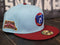 New Era 59Fifty Blockbuster Chicago Cubs Wrigley Field Blue Fitted Hat Cap 7 1/2