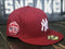 New Era 59Fifty Yankees 1977 All Star Maroon Red Apple Fitted Hat Men 7 5/8