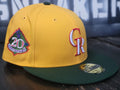 New Era 59Fifty Crayon Colorado Rockies Yellow/Forest Green Fitted Hat Men 7 1/4