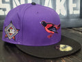 New Era 59Fifty Baltimore Orioles 1993 AS Purple/Black Fitted Hat Cap Men 7 3/8