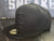 New Era 59Fifty Cleveland Indians Black Out Fitted Hat Men size 7 3/4