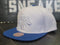 Mitchell & Ness NY Knicks White/Royal Blue Snapback Adjustable Size Men's Hat