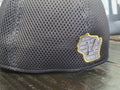 New Era 39Thirty Grayed Out Neo Milwaukee Brewers Gray Fitted Hat Men size L/XL