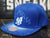 Mitchell & Ness Hardwood LA Lakers Spray Paint Blue Retro Snapback Hat Men OS