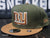 New Era 9Fifty NY Giants Brown Tan/Taupe Retro Snapback Hat Men OS