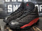 2017 Jordan Retro 13 Bred Black/Red Basketball Shoes 414571-004 Men 10