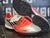 2012 Adidas F10 TF Silver/Orange V21334 Turf Futsal Indoor Soccer Shoes Men 12.5