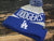 47 Brand On-Field LA Dodgers Gray/Blue Knit Winter Beanie Pom Hat Unisex OS
