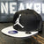 Jordan Jumpman 23 Monogram White/Black Snapback Hat Youth/Boy Adjustable Size