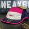 Nike Fly Cap 5 Panels Pink/White/Purple Sun Shade Hat Unisex Adjustable Size M/L